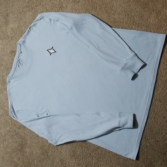 Pacific Sunwear Other - 🔥$6 ADD TO BUNDLE/$10..PACIFIC SUN Basic Long Sleeve Light Blue Shirt-L
